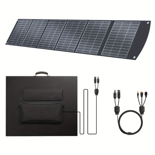 Panel Solar Ecosonique 400W Plegable – Cargador Solar Ultra Portátil para Apagones, Camping, RV y Aventuras Off-Grid en Cuba