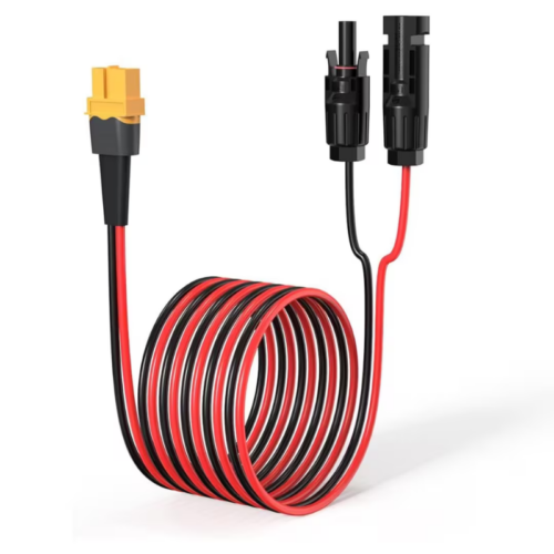 cable mc4 a xt60 12awg para ecoflow delta y panel solar en cuba